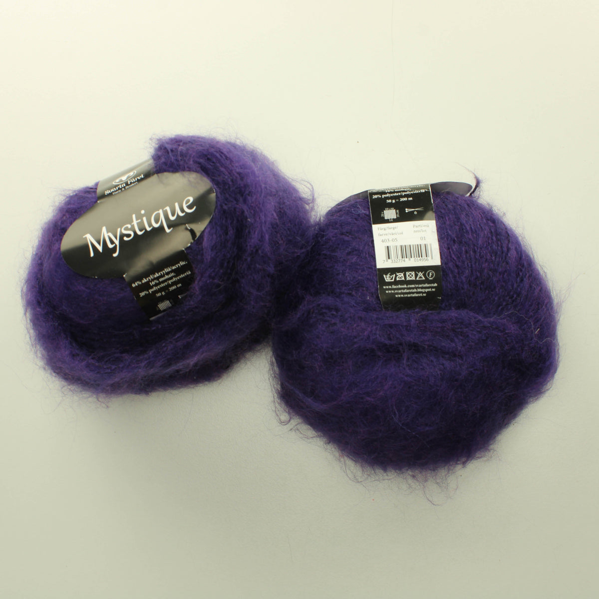 Svarta Fåret Mystique - 403-05 Lankapussi 724 (100g)