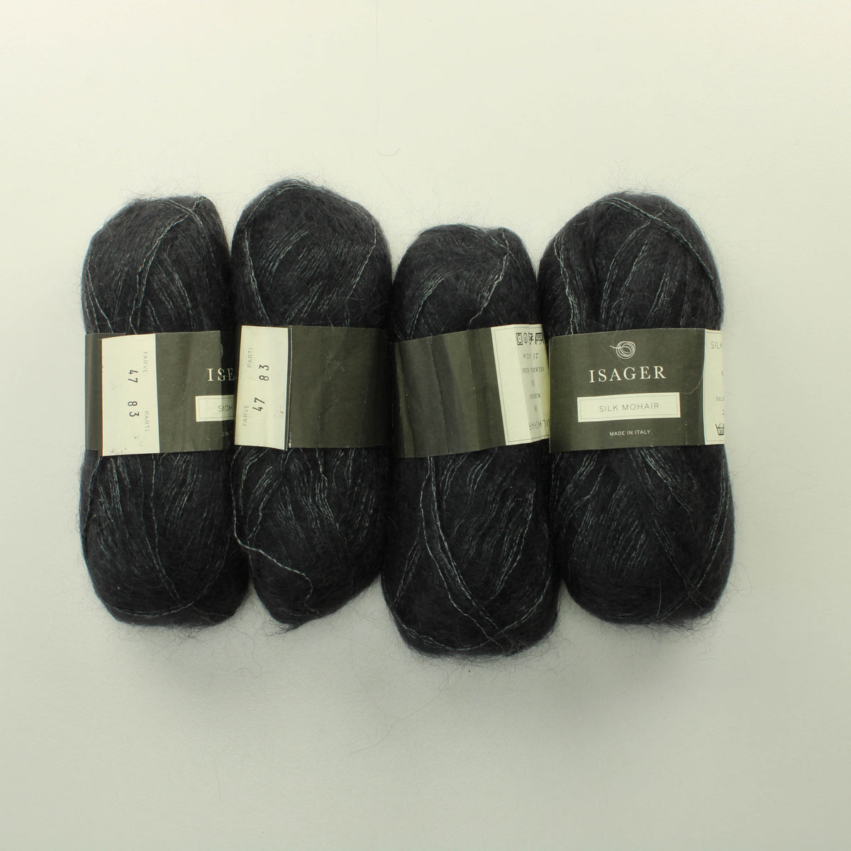 Isager Silk Mohair - 47 Lankapussi 96 (105g)