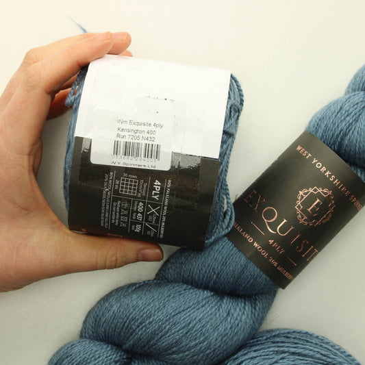 West Yorkshire Spinners Exquisite 4ply - Kensington 400 Lankapussi 160 (300g)