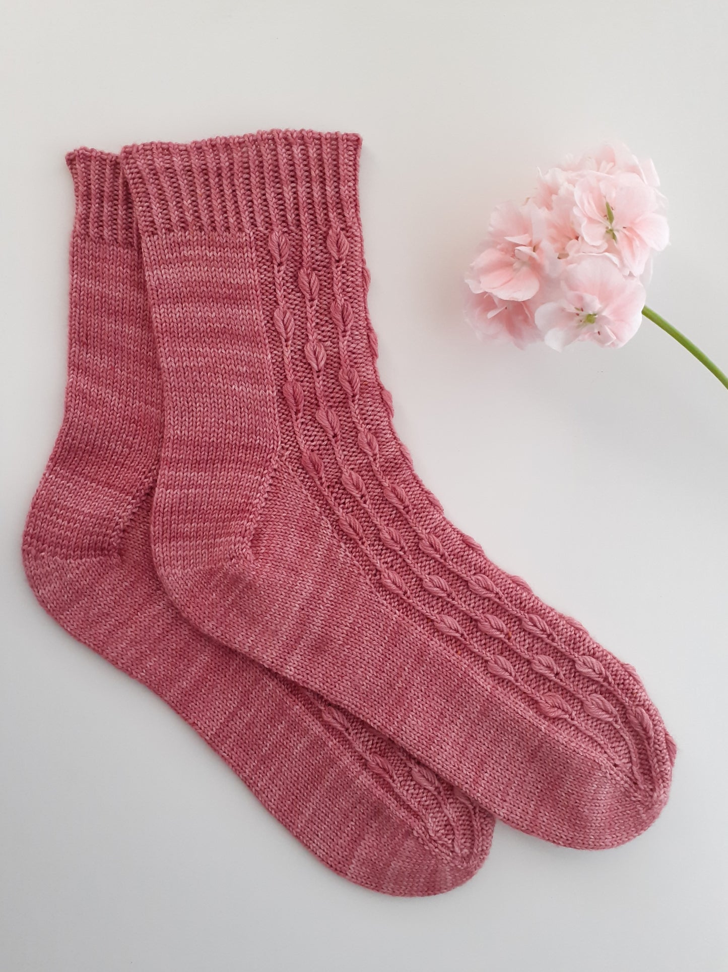 Late Summer Rain - Sukat- Neuleohje