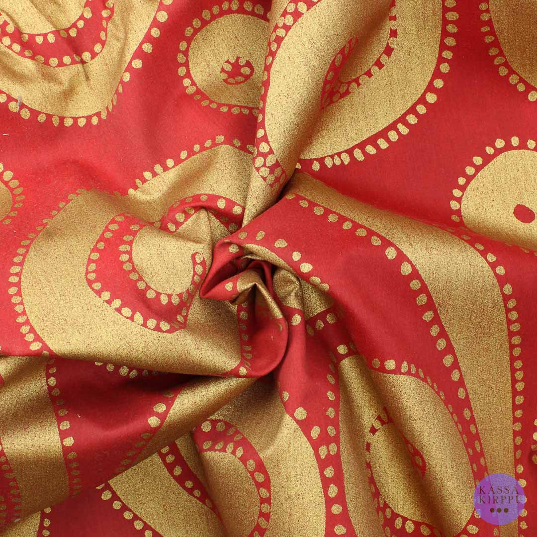 Vallila Punakultainen Cotton - Made-to-measure