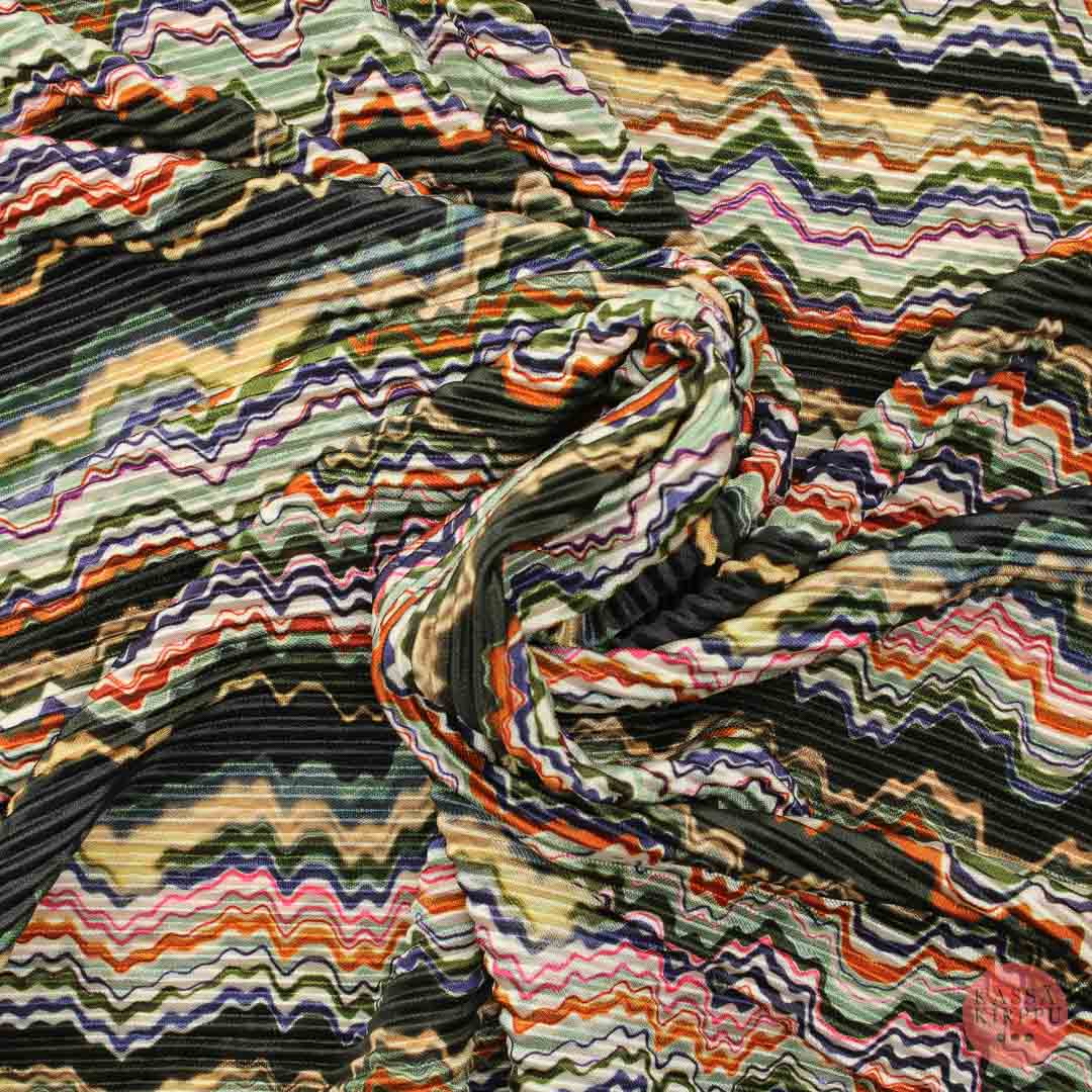 Pleated clothing fabric - Piece