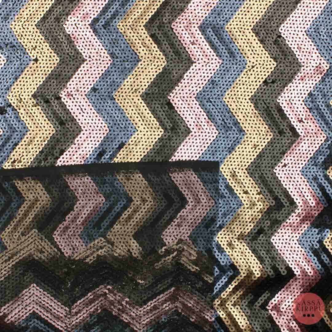 FUN sequin fabric - Piece