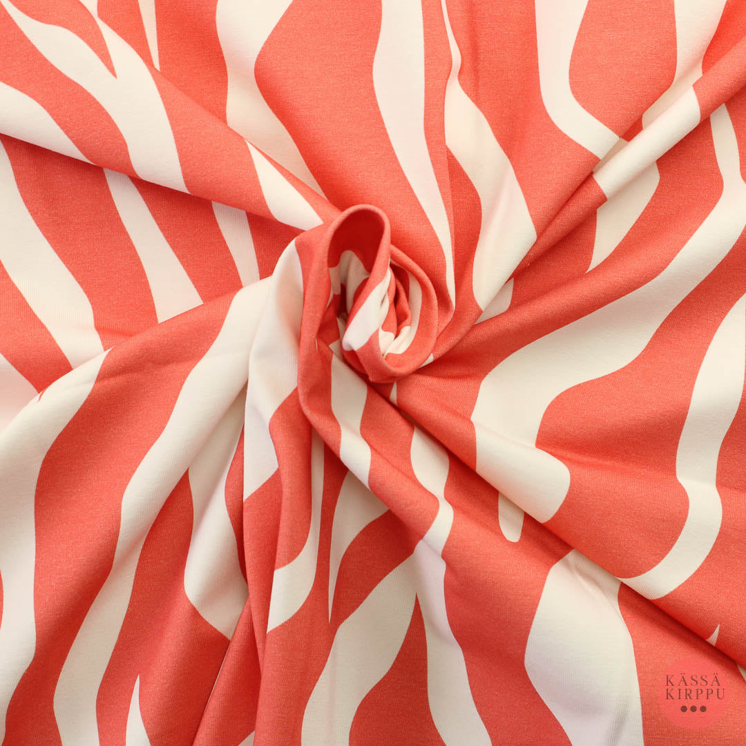 Ommellinen Villi punaoranssi Trikoo - Pala