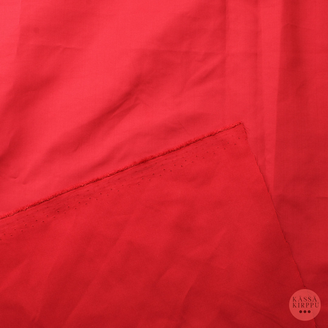 Punainen mikrokuitutyyppinen Vaatetuskangas - Pala
