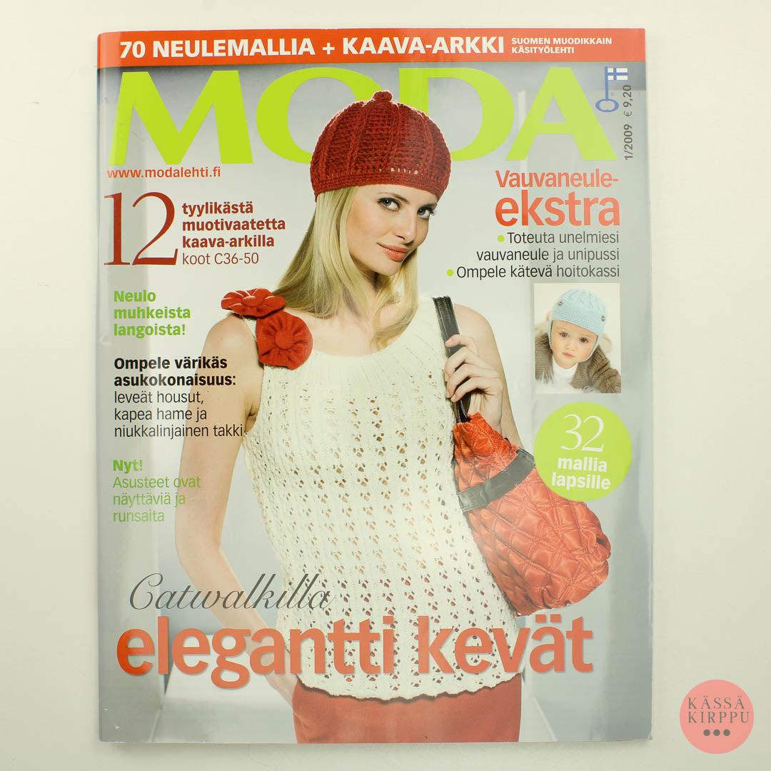 Moda käsityölehti 2009 - 1