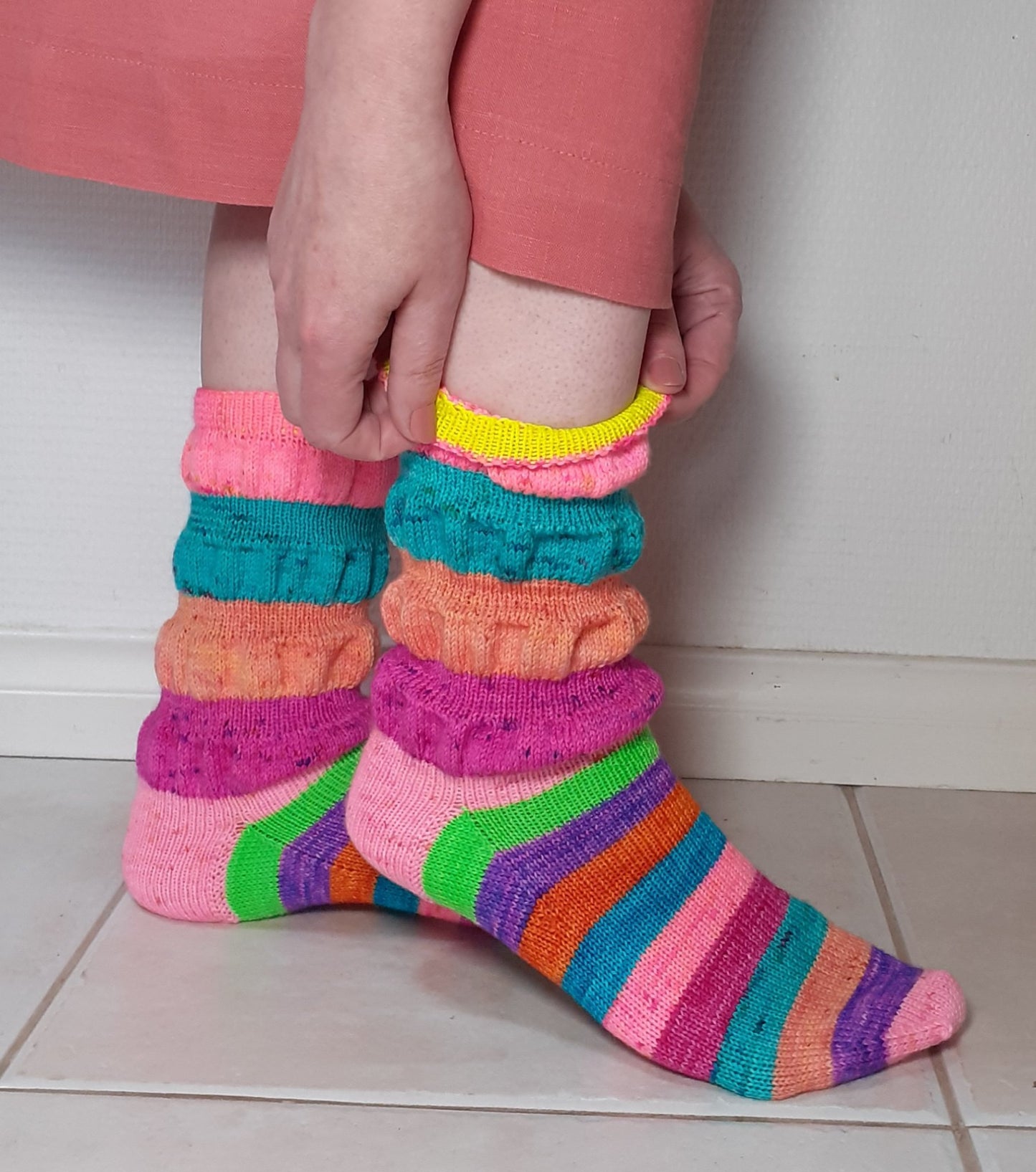 Vappusukat - Neuleohje