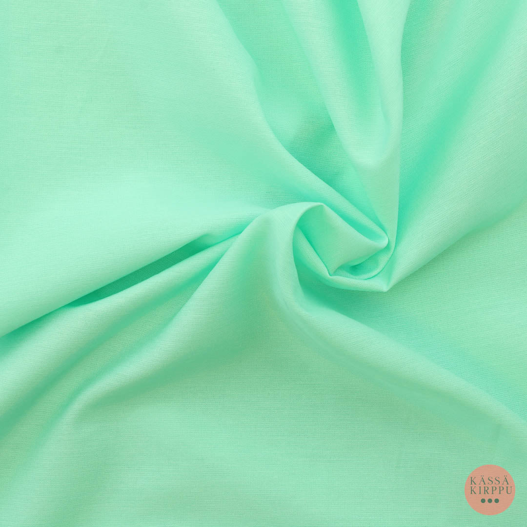 Mintunvihreä ohut Verhokangas - Pala