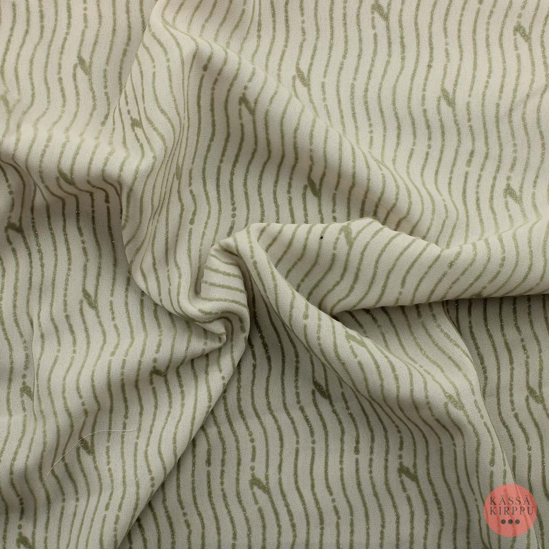 Harmaa samettipainettu Sifonki - Pala