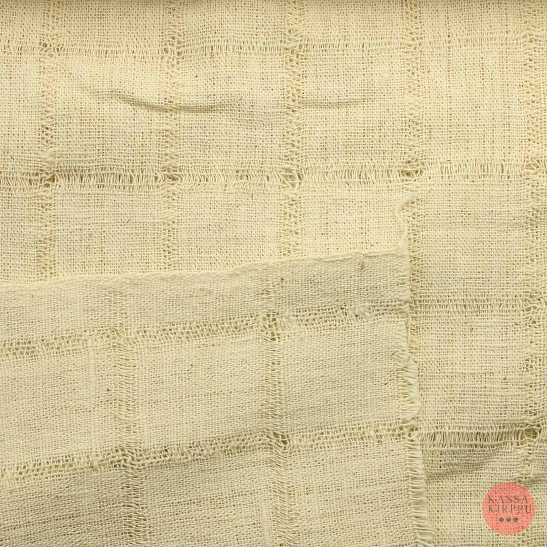 Luonnonvalkoinen Verhokangas - Pala