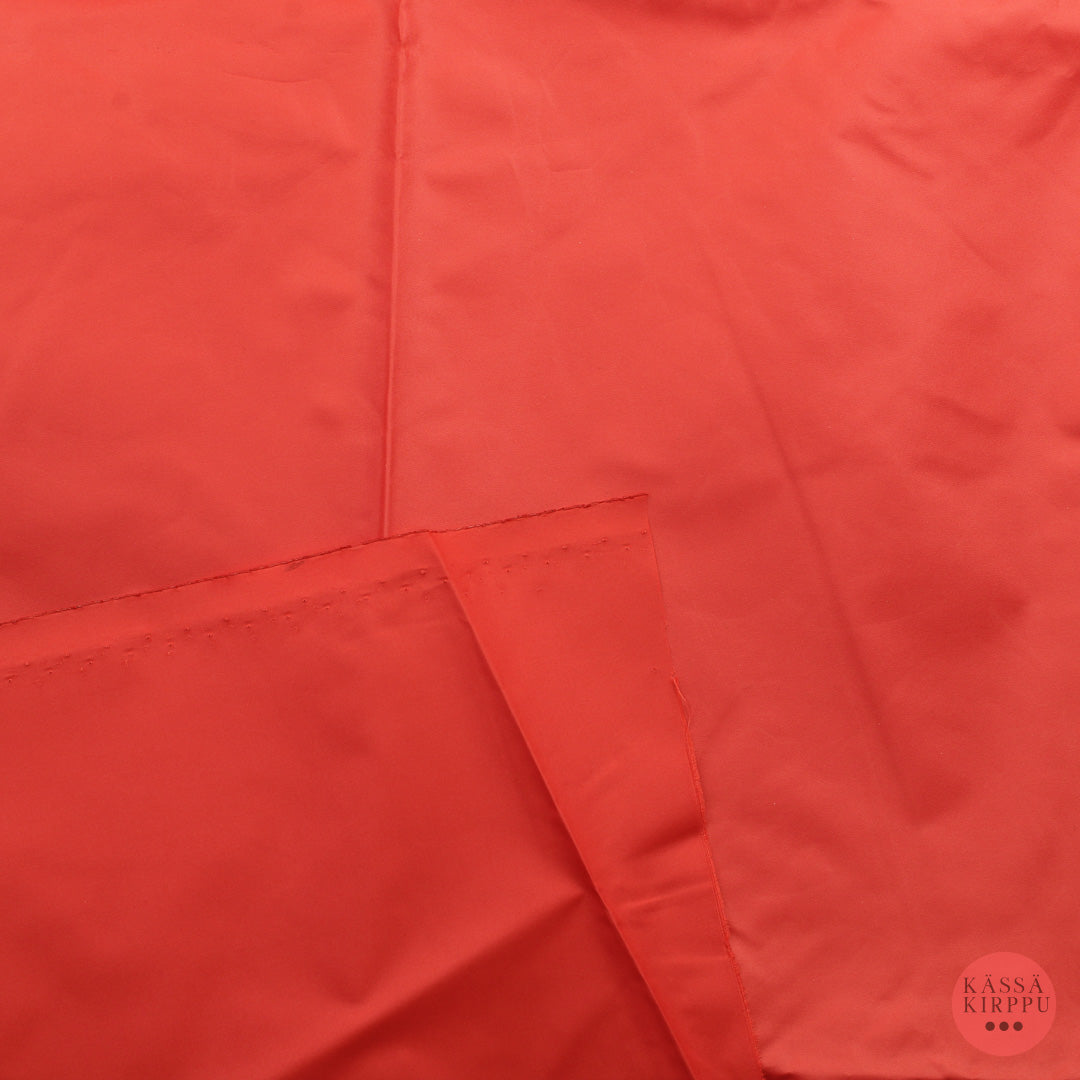 Oranssinpunainen Vaatetuskangas - Pala