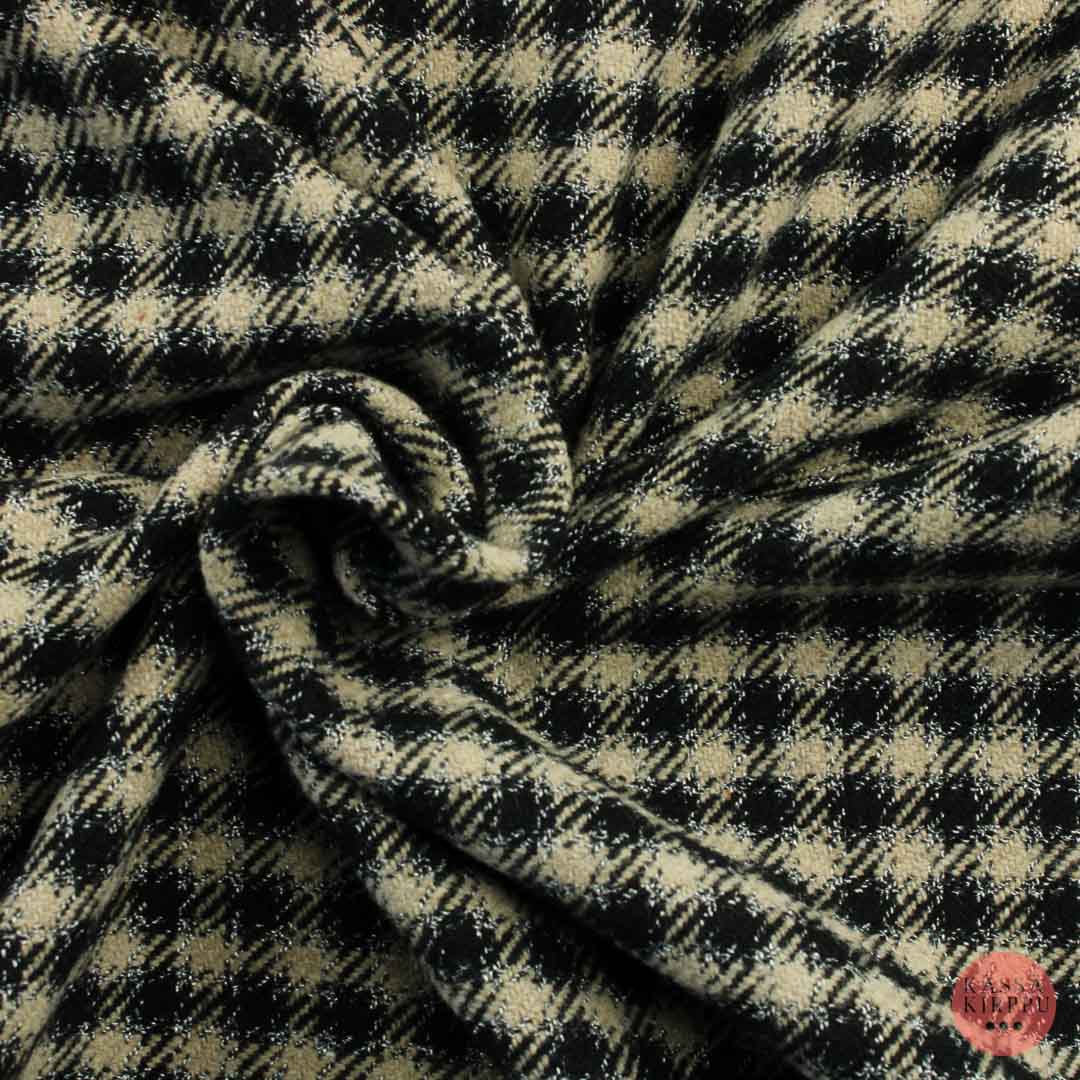 Ruudullinen Vaatetuskangas - Mittamyynti