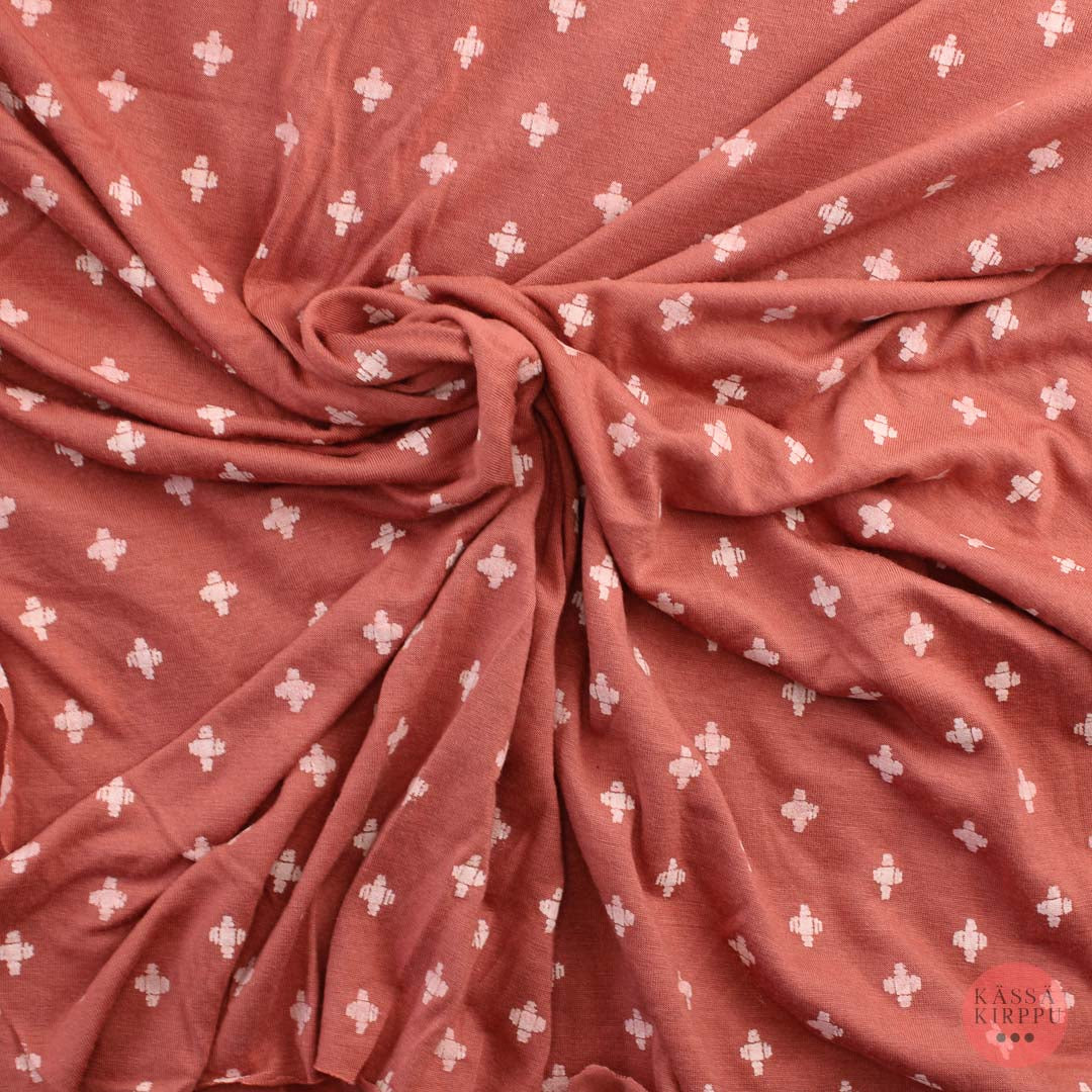 Pieni kuvionen Ohut Trikoo - Pala