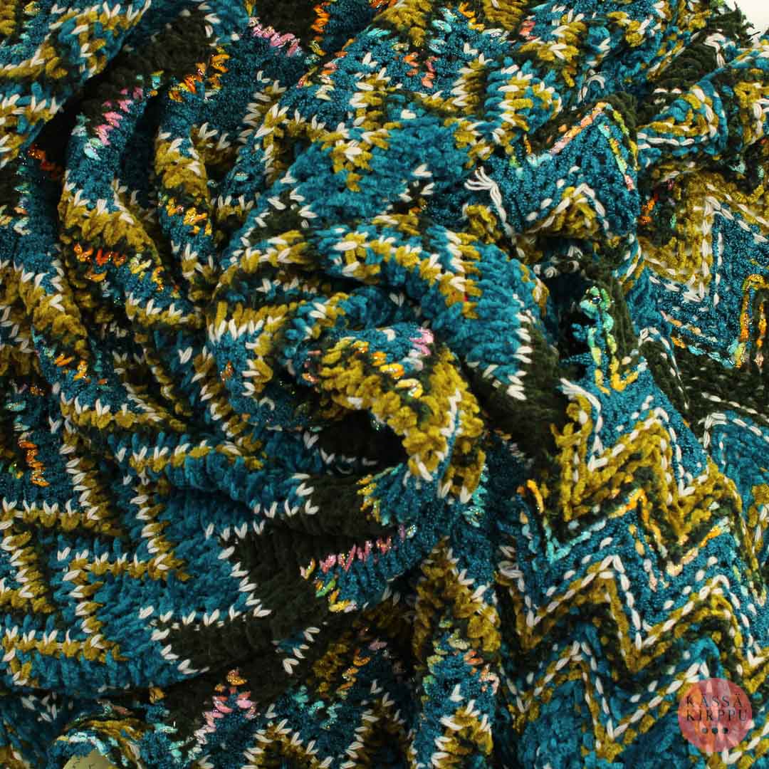 Tekokuituinen Siksak Neulos - Pala