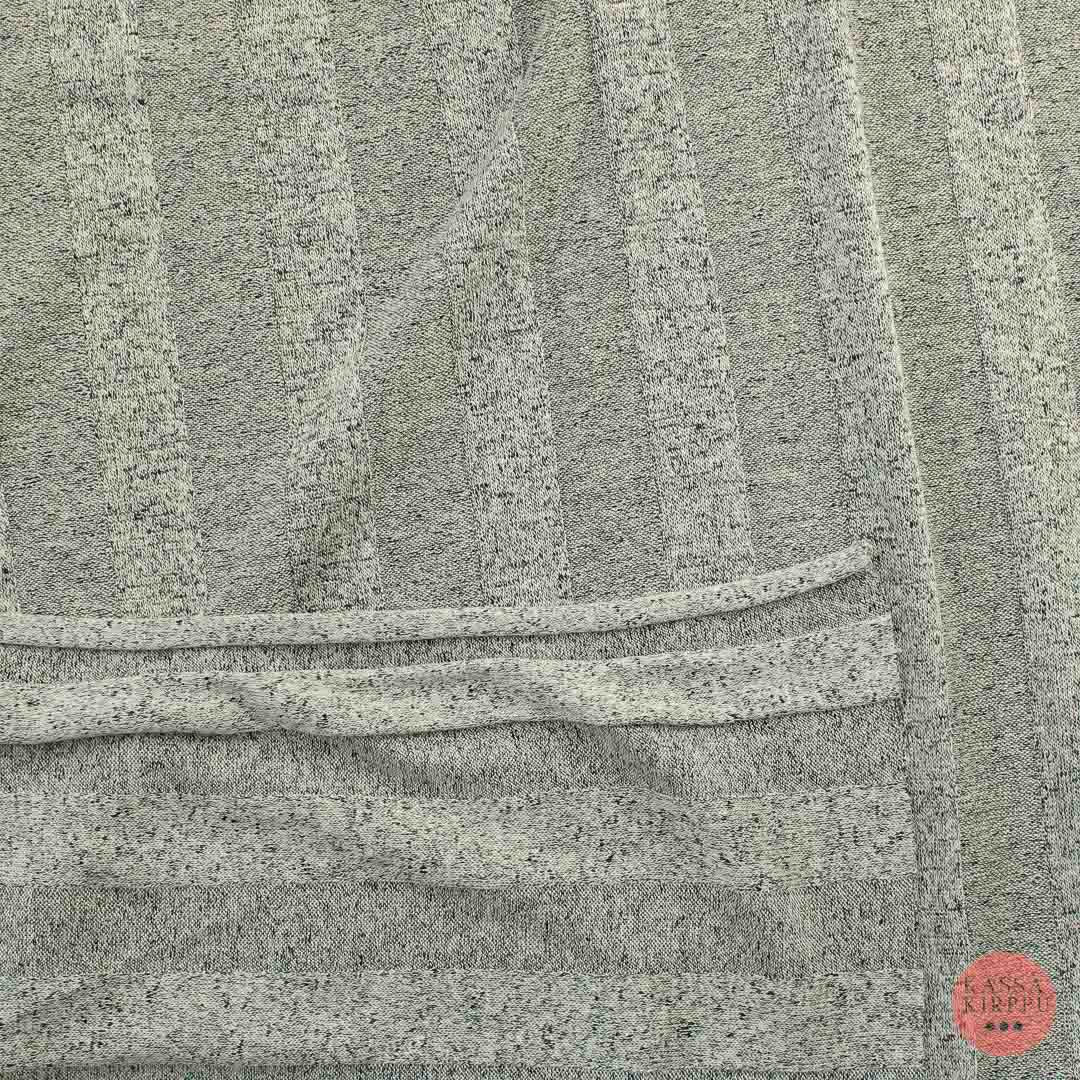 Raidallinen harmaa meleerattu Neulos - Pala