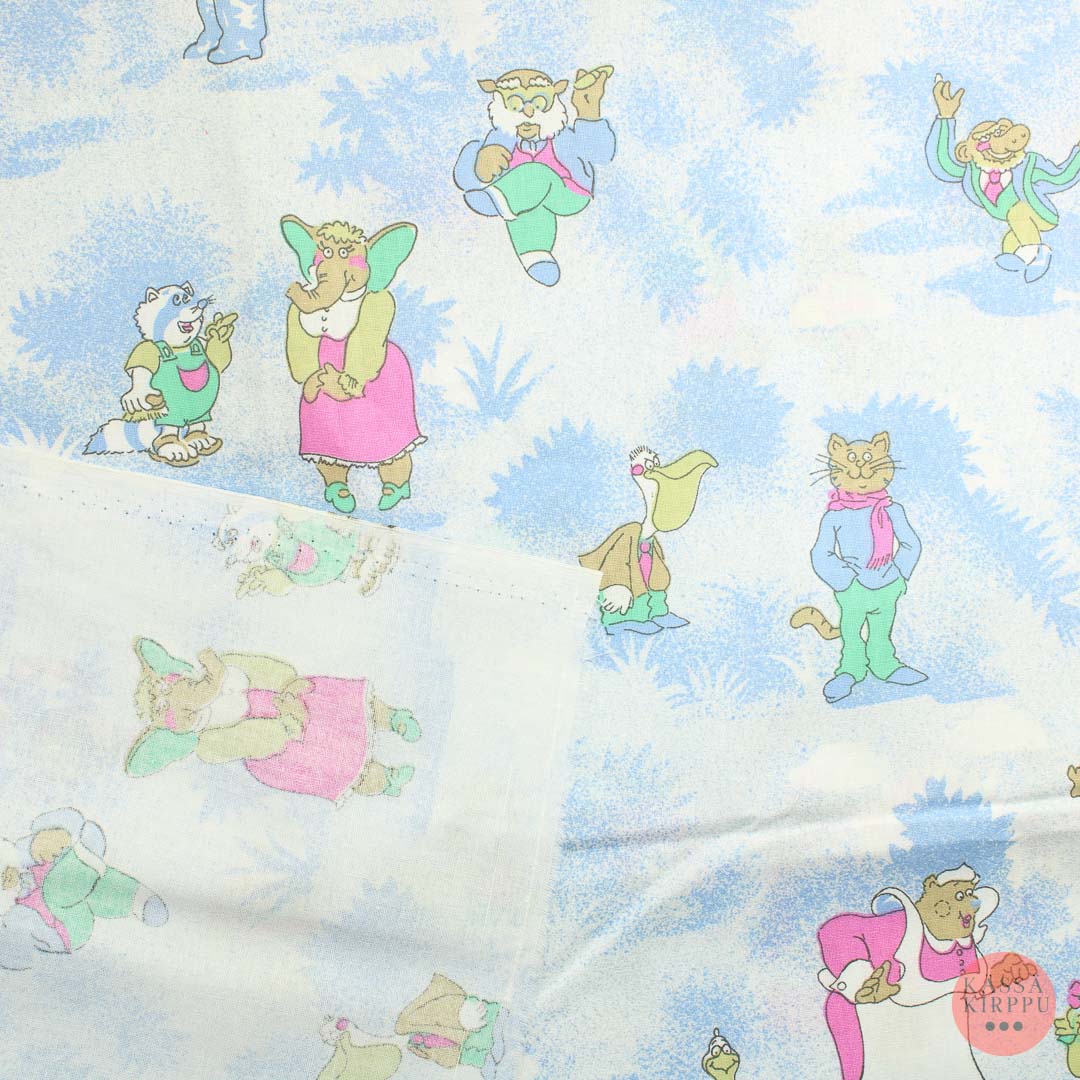 Pukeutuneet eläimet Puuvilla - Pala