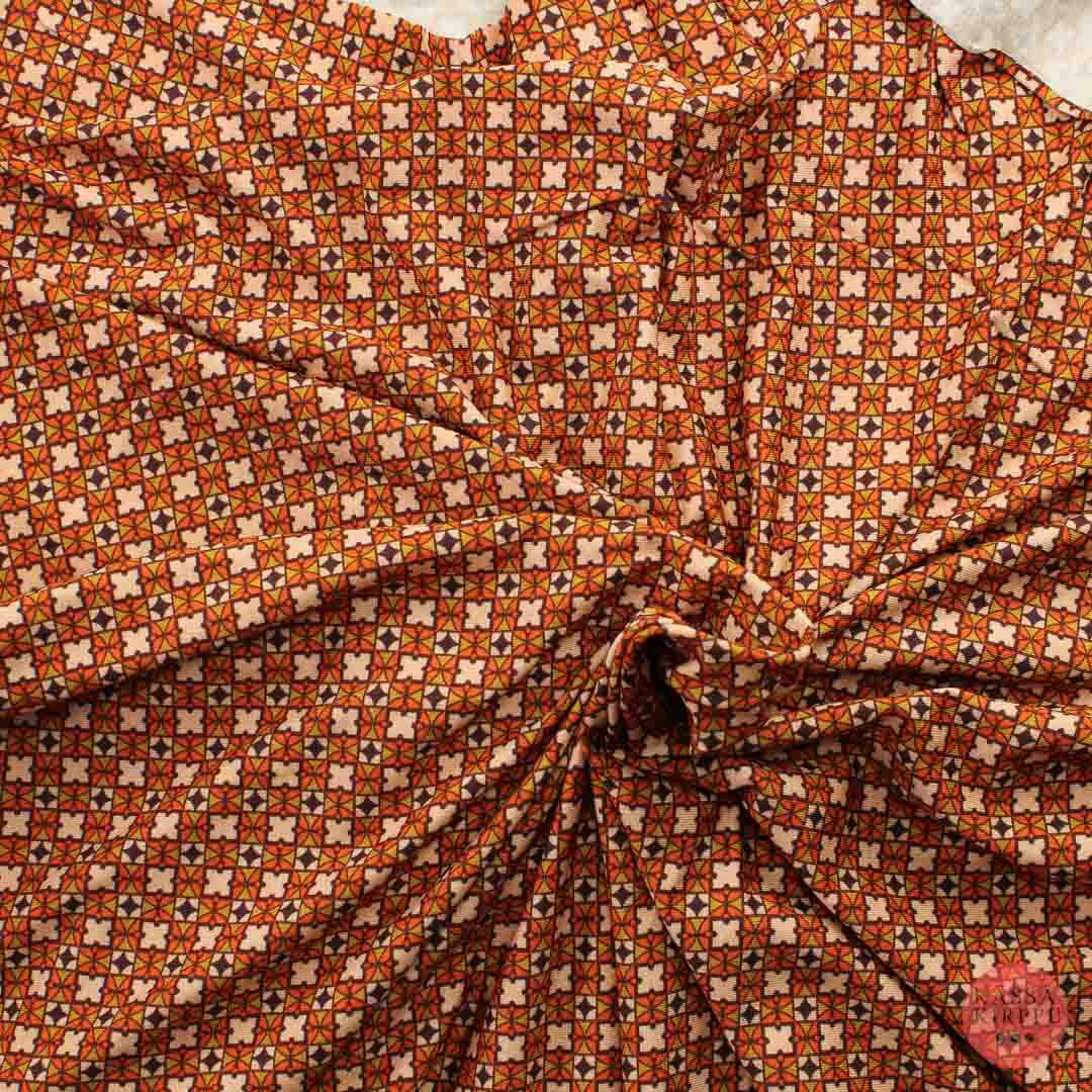 Pieni kuvioinen ohut Trikoo - Pala