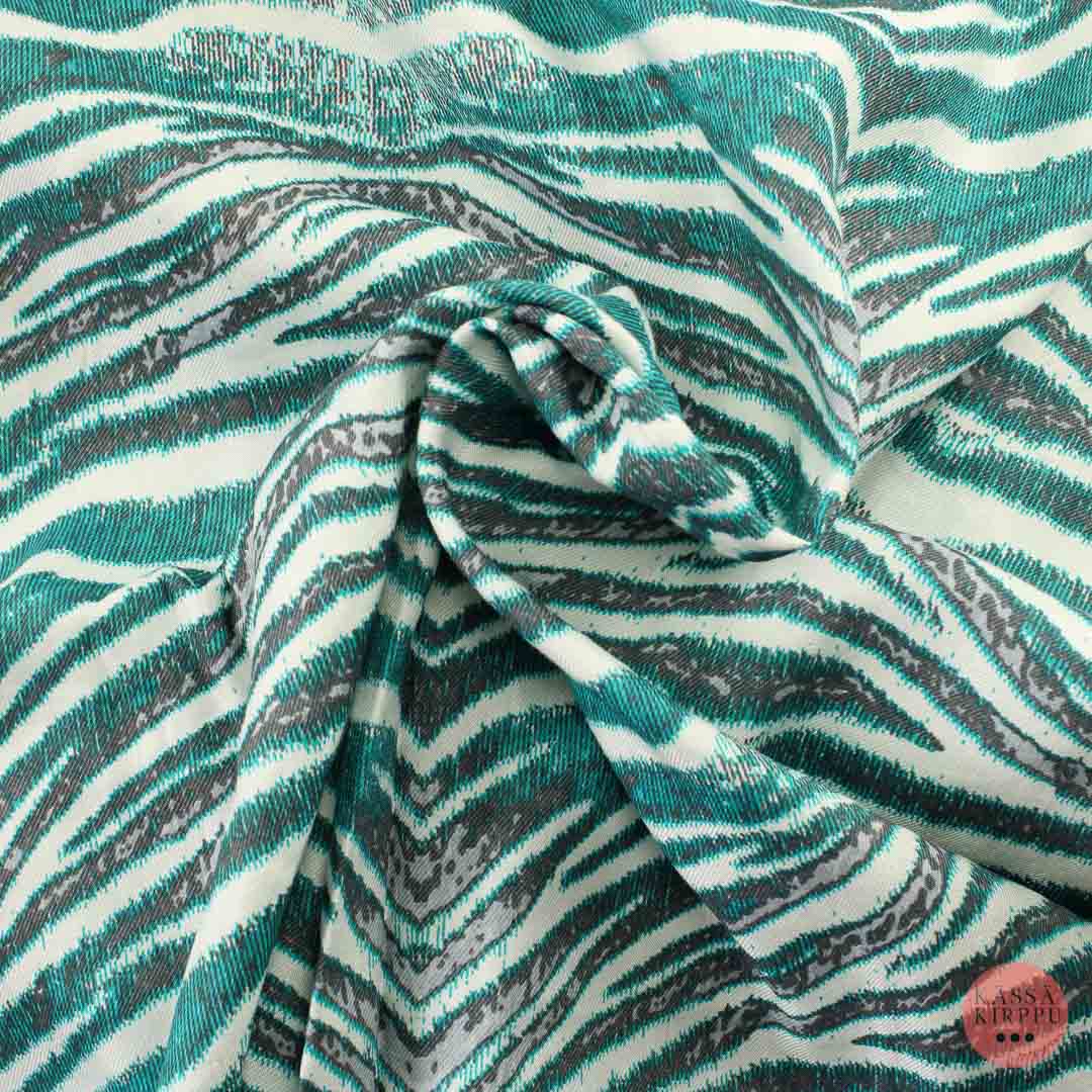 Seeprakuvioinen Vaatetuskangas - Pala