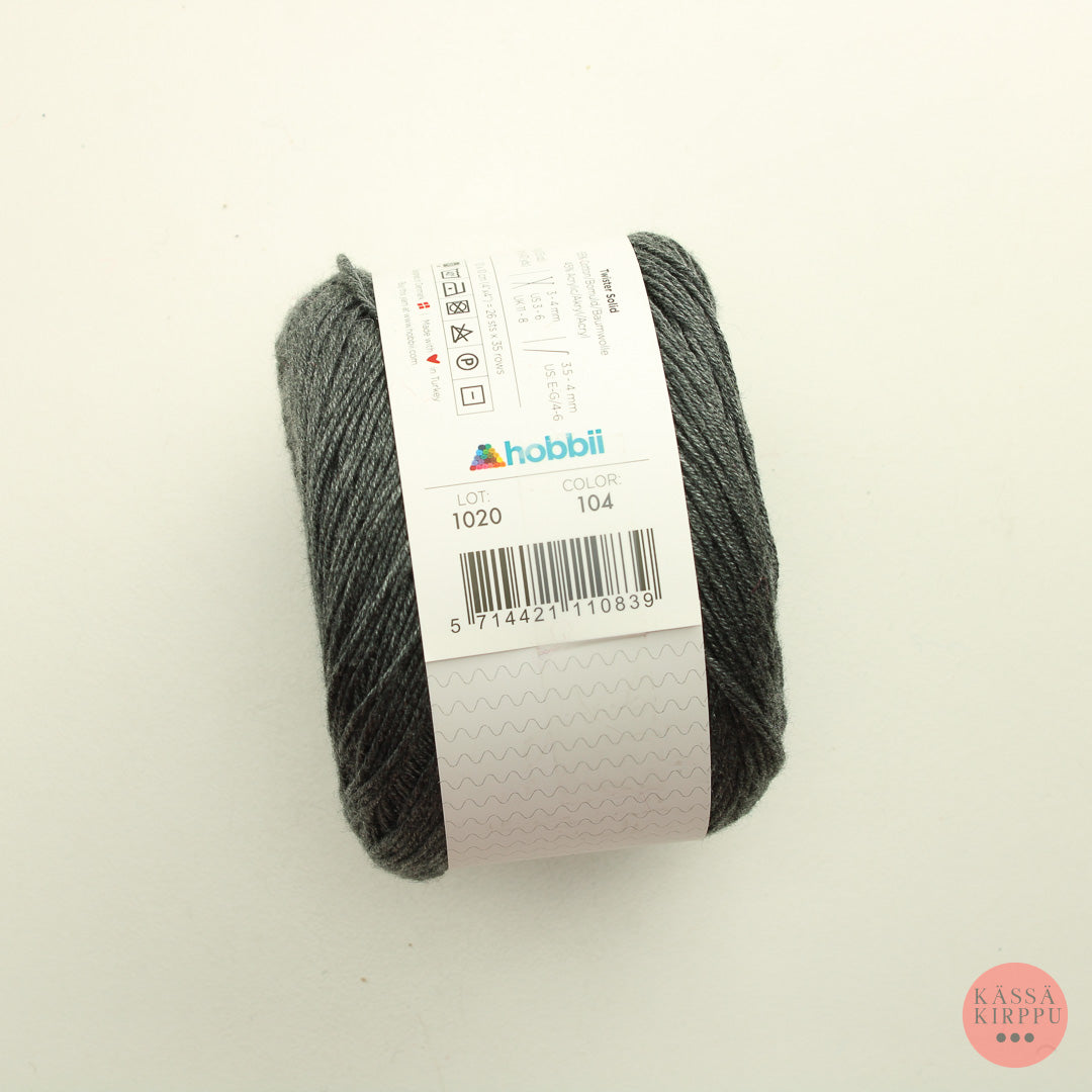 Hobbii Twister Solid - 104