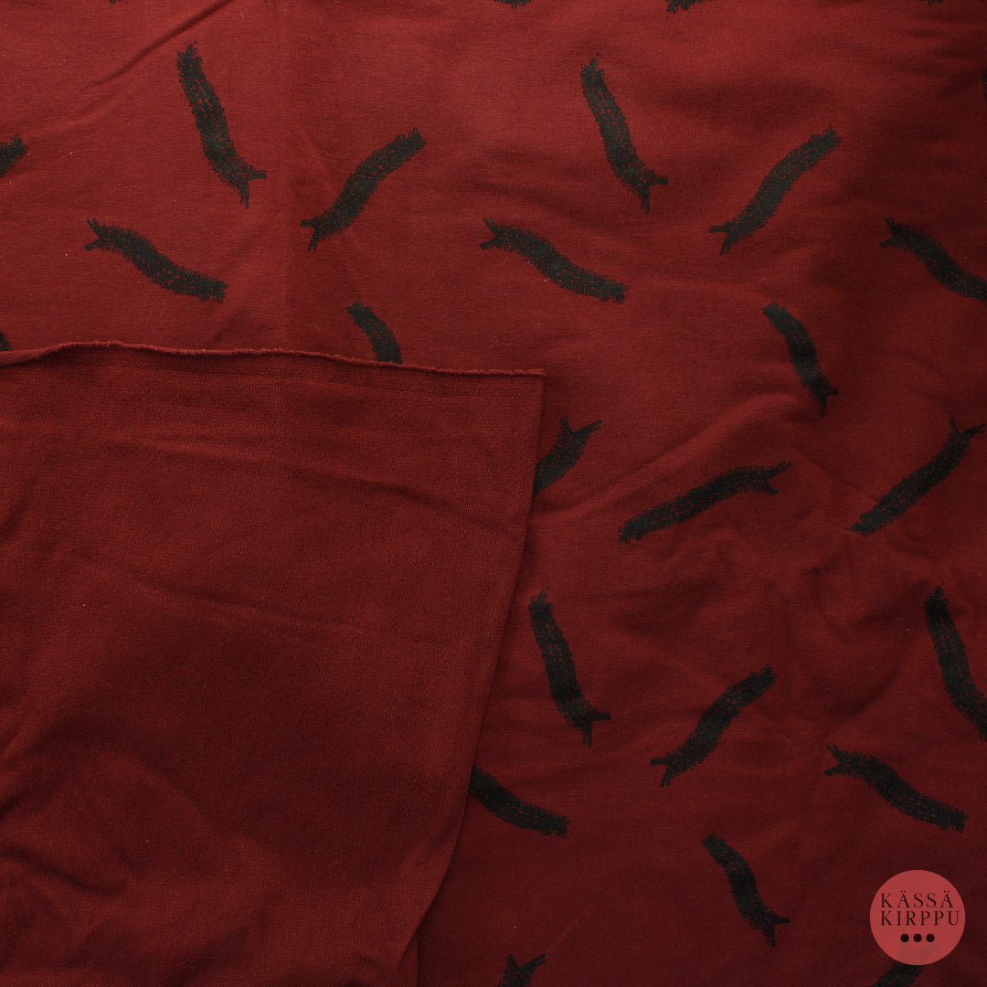 Tiilenpunainen Kuvio JC - Pala