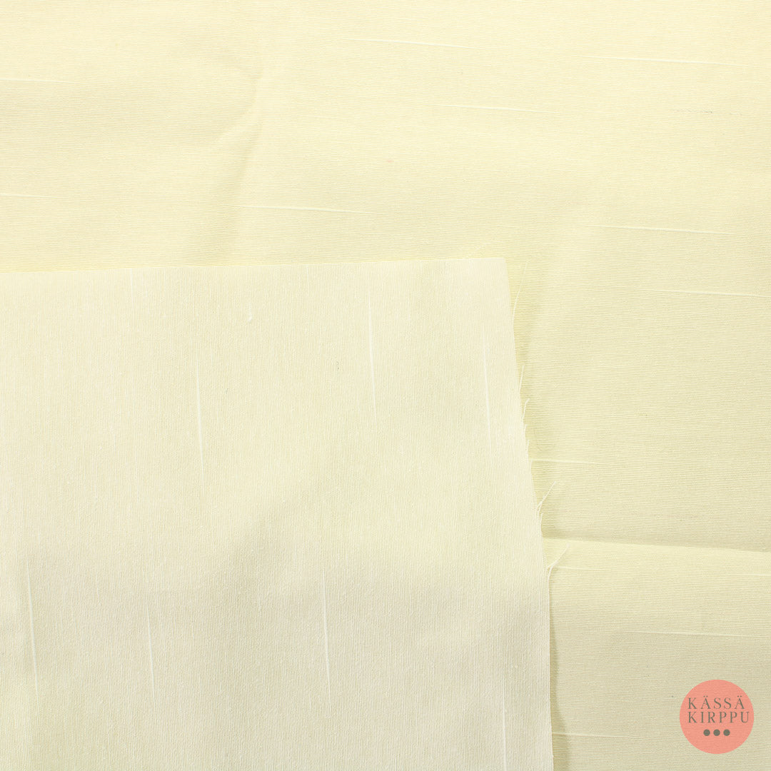 Kaksipuoleinen luonnonvalkoinen Verhokangas - Pala