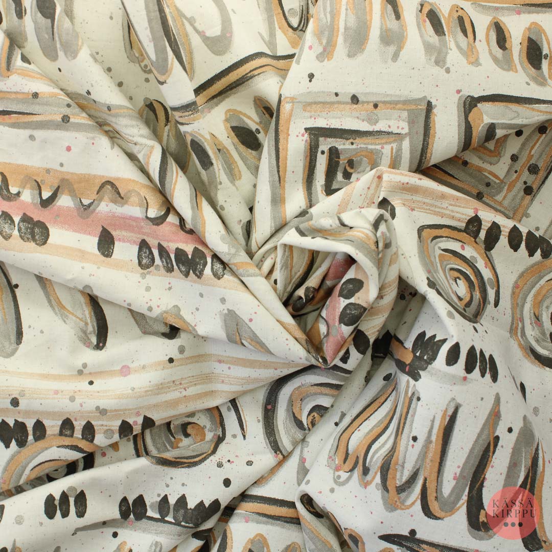 Kuviollinen Verhokangas - Palapaketti