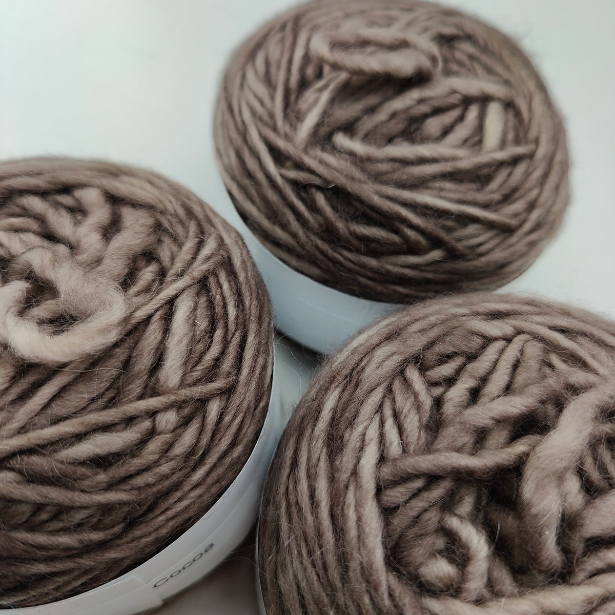 Cowgirl Blues Aran Single Solid - Cocoa