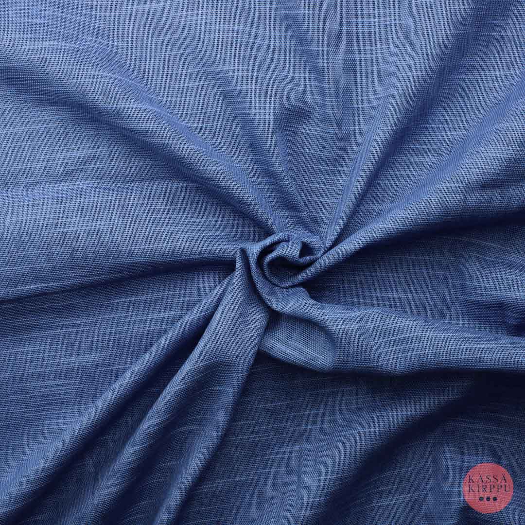 Sininen ohut valoverhokangas - Pala