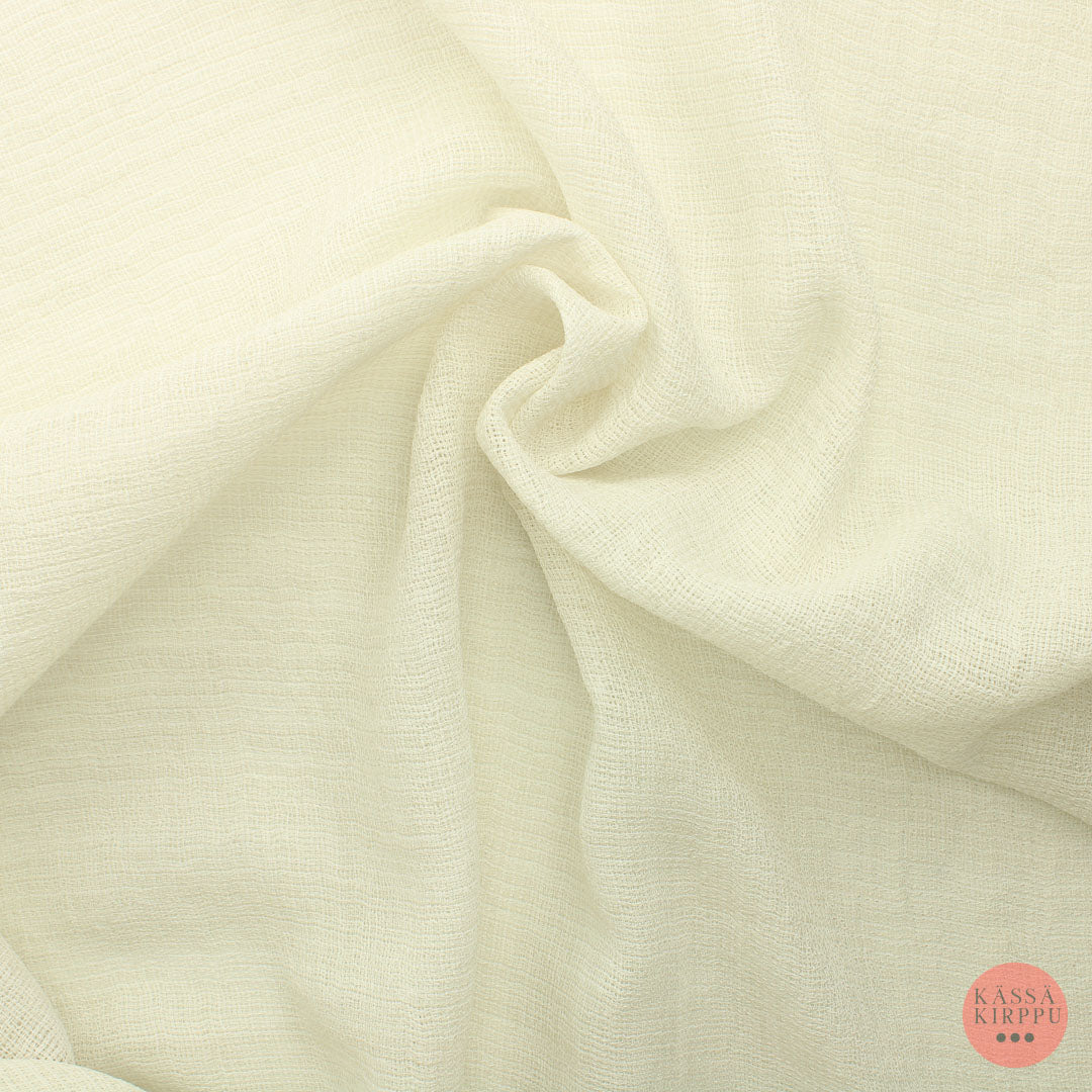 Valkoinen harsomainen valoverhokangas - Pala