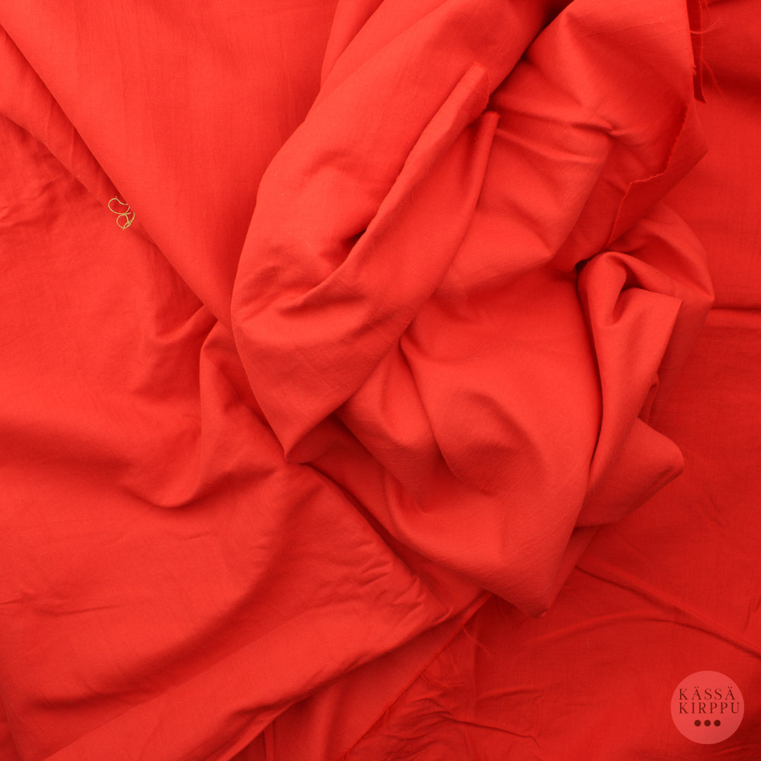 Finlayson Punainen Puuvillasekoite - Pala