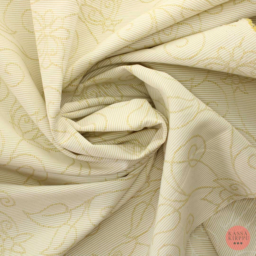 Kukkaköynnös Sisustuskangas - Pala