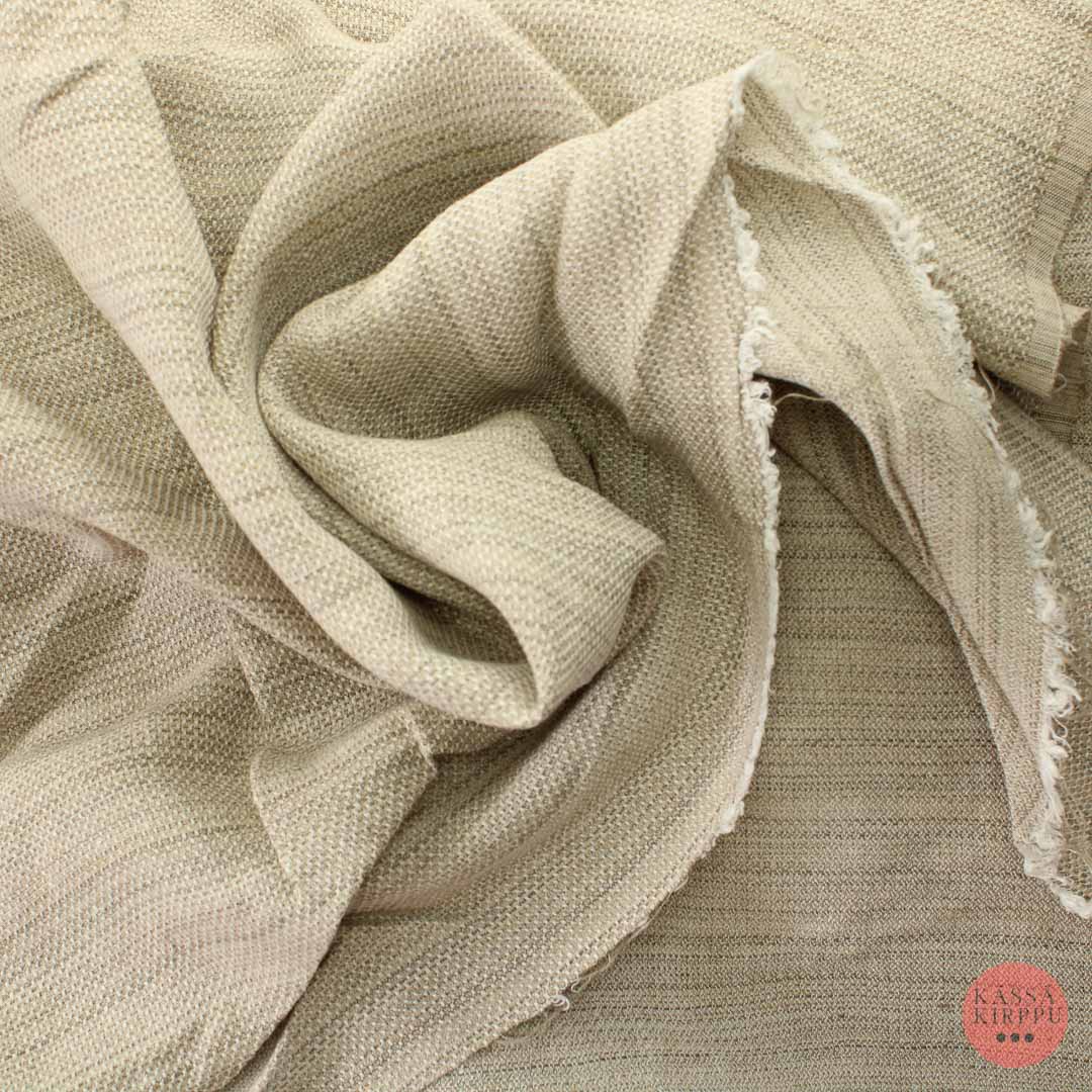 Raidallinen harmahtava sekoitekangas - Pala