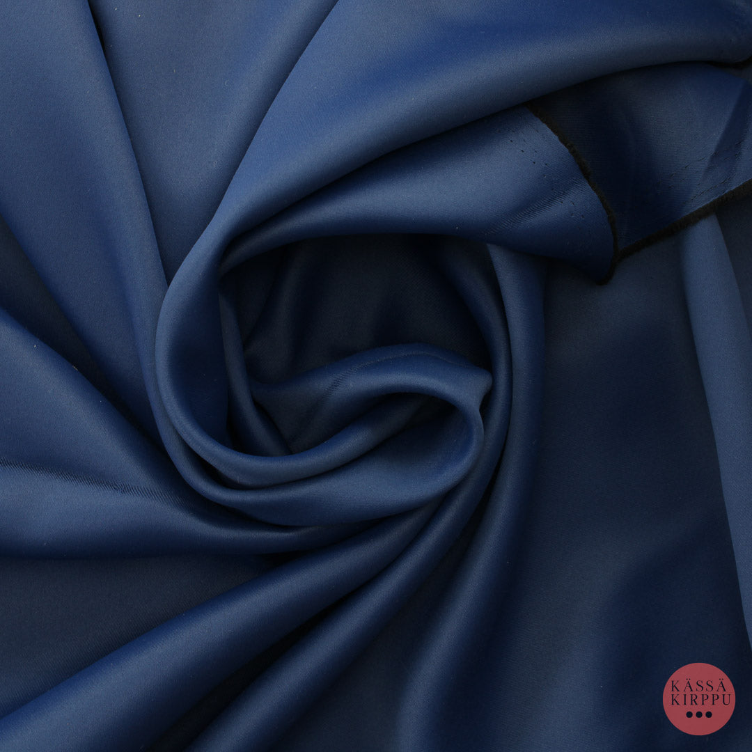 Sininen Leveä Pimennysverhokangas - Pala