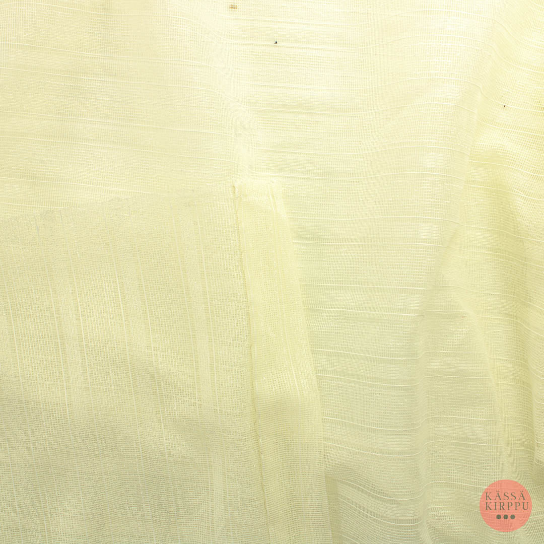 Luonnonvalkoinen Vaakaraitainen Valoverho - Pala