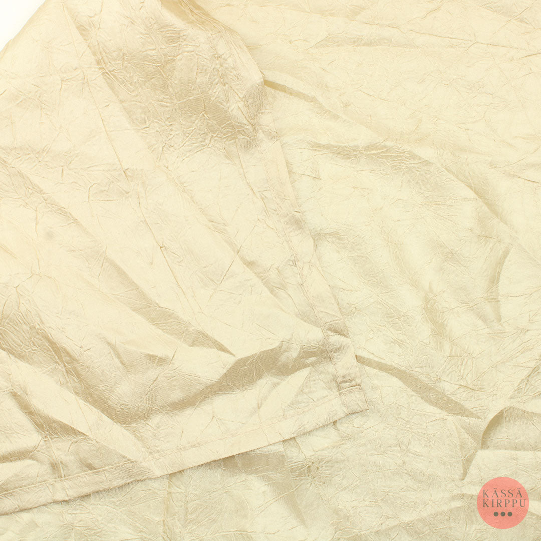 Metallic Beige Curtain Fabric - Piece Package