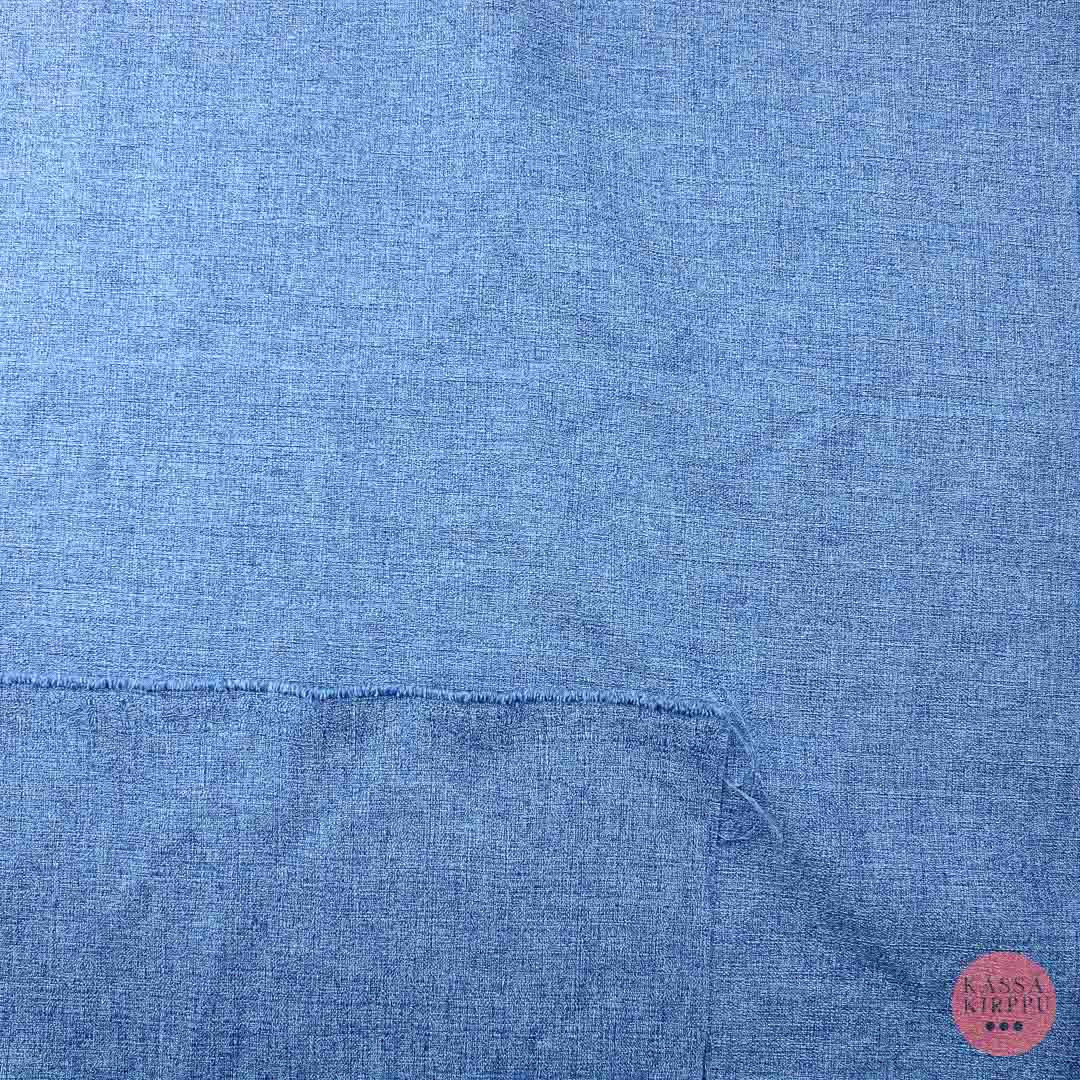 Patterned Blue Interior Fabric - Piece