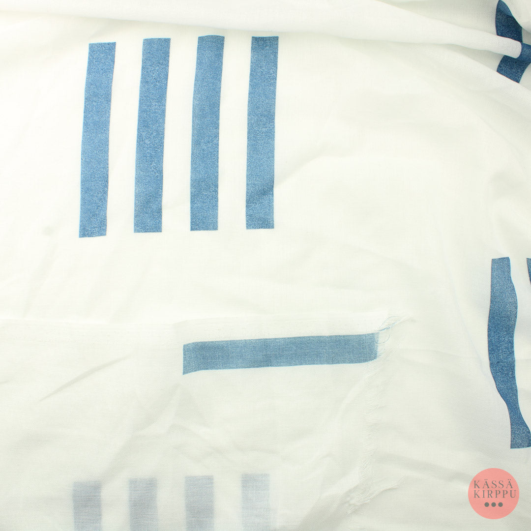 Blue Beams Light Curtain - Piece