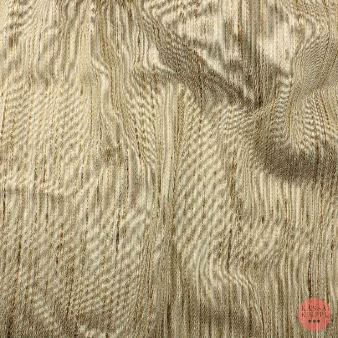 Brown Checked Curtains - Piece Package