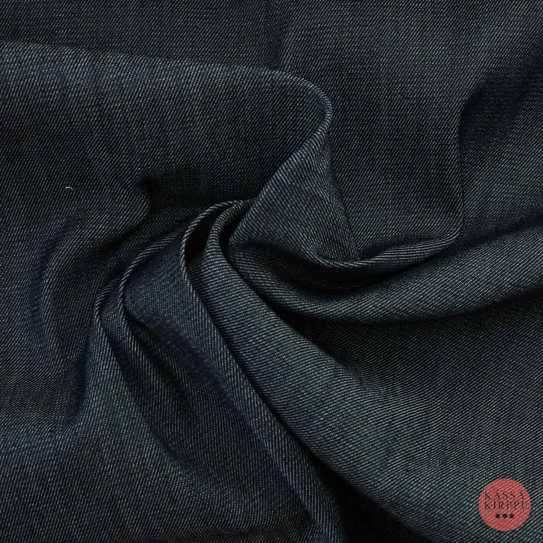 Voglia sininen joustava Farkkukangas 10 - Mittamyynti