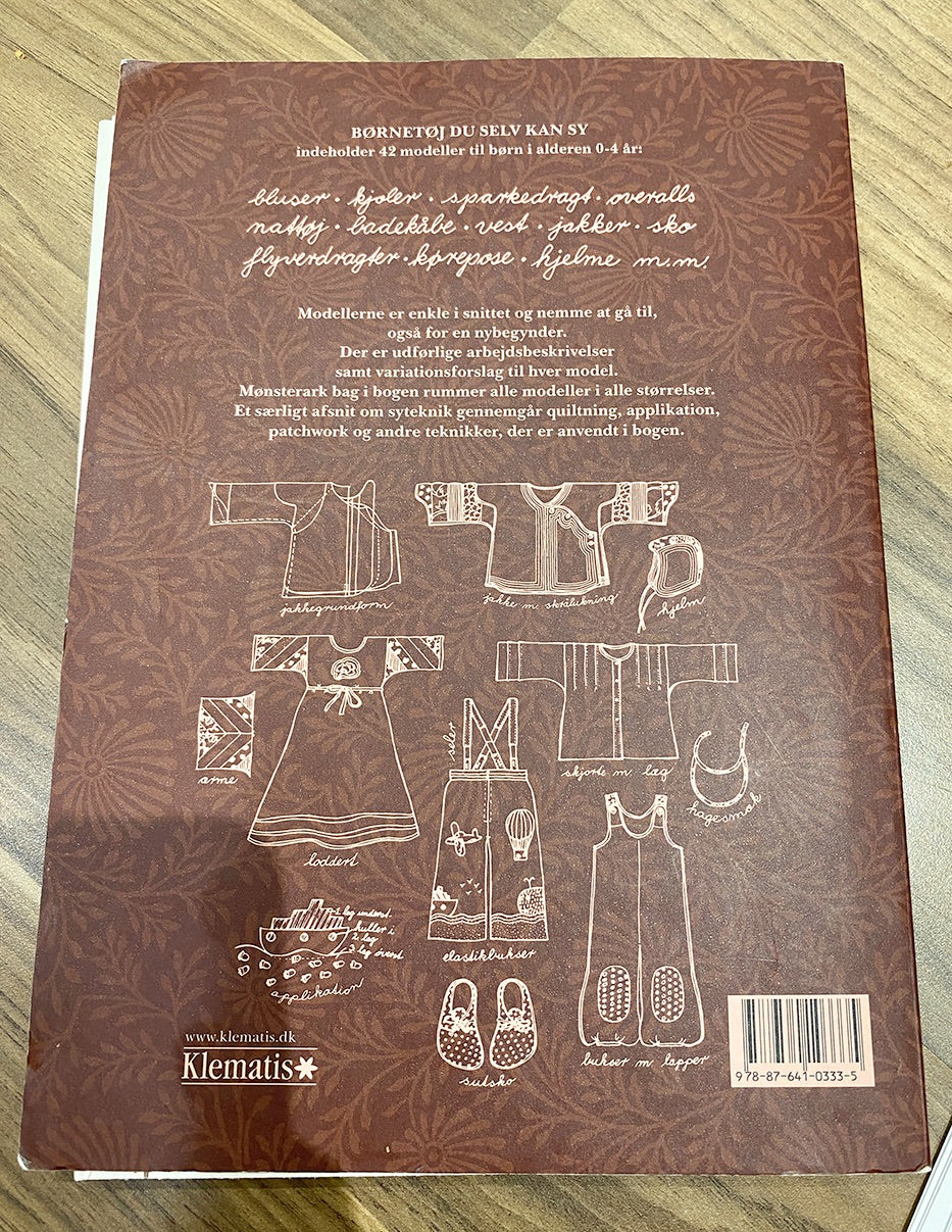 Elsebeth Gynther: Børnetøj du selv kan sy 0-4 år - Lasten retrovaatteiden kaavoja ja ohjeita - 2
