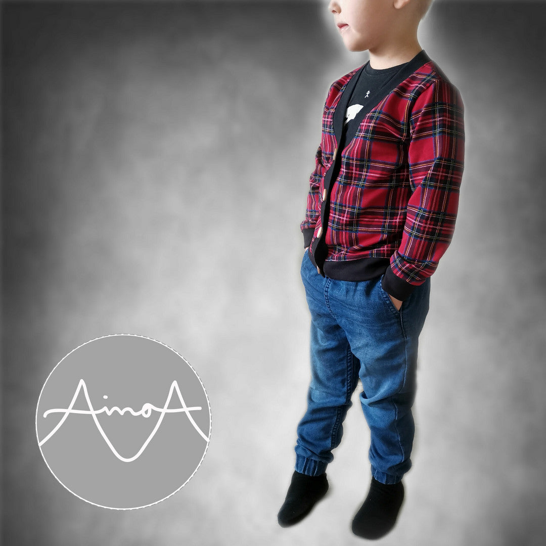 Aatos College jacket - Paper pattern