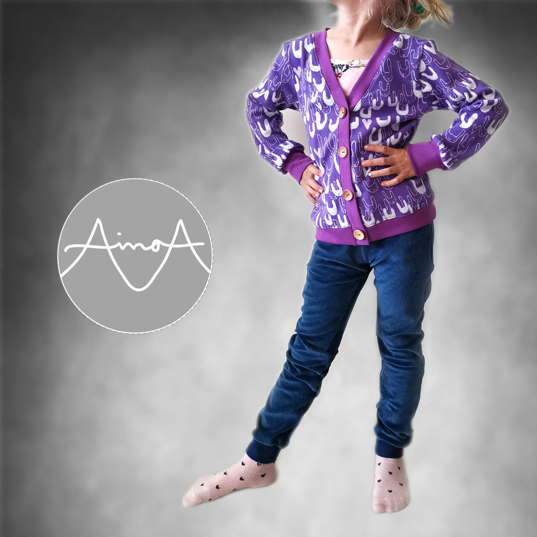 Aatos College jacket - Paper pattern