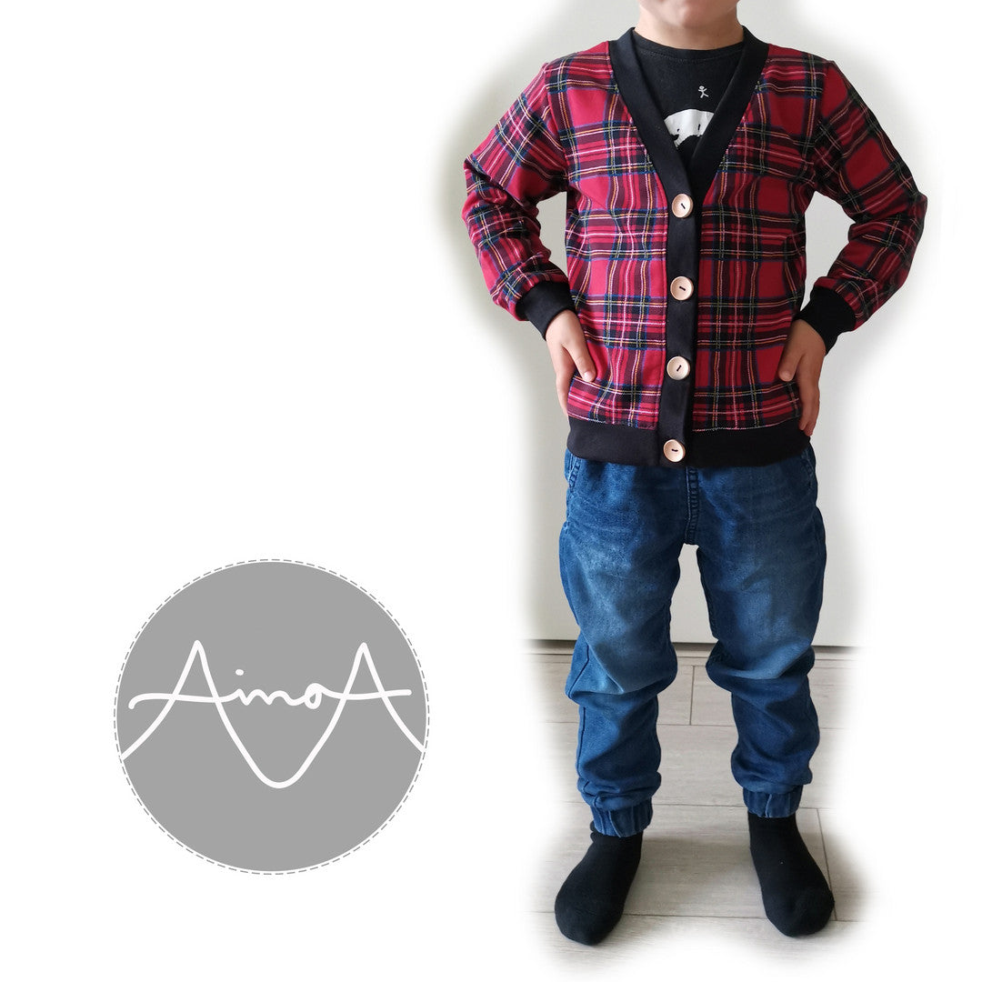 Aatos College jacket - Paper pattern