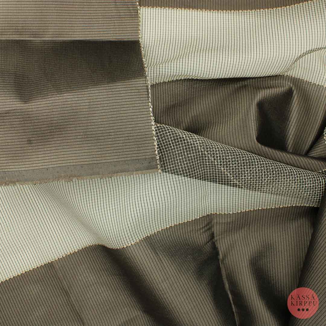 Brown-white interior fabric - Piece
