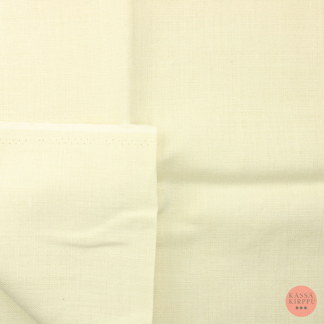 Luonnonvalkoinen tekokuitu - Pala