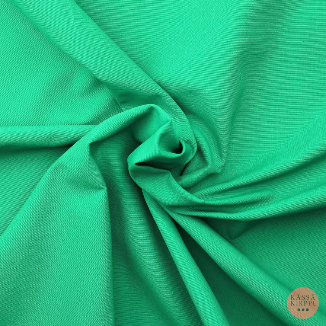 Finlayson Vihreä Puuvilla-polyesteri - Mittamyynti