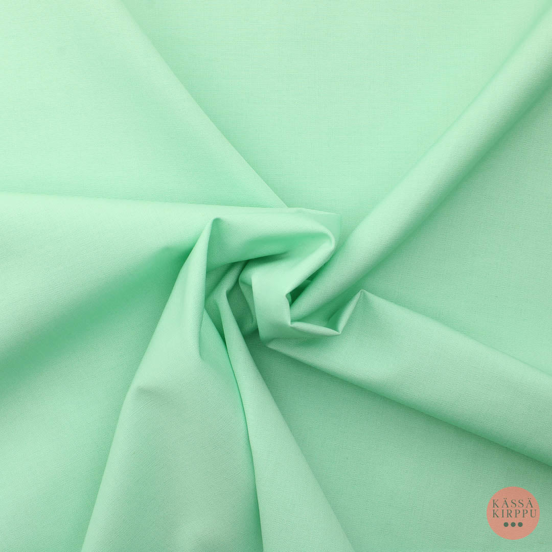 Klopmann Mintunvihreä puuvilla-polyesteri - Pala