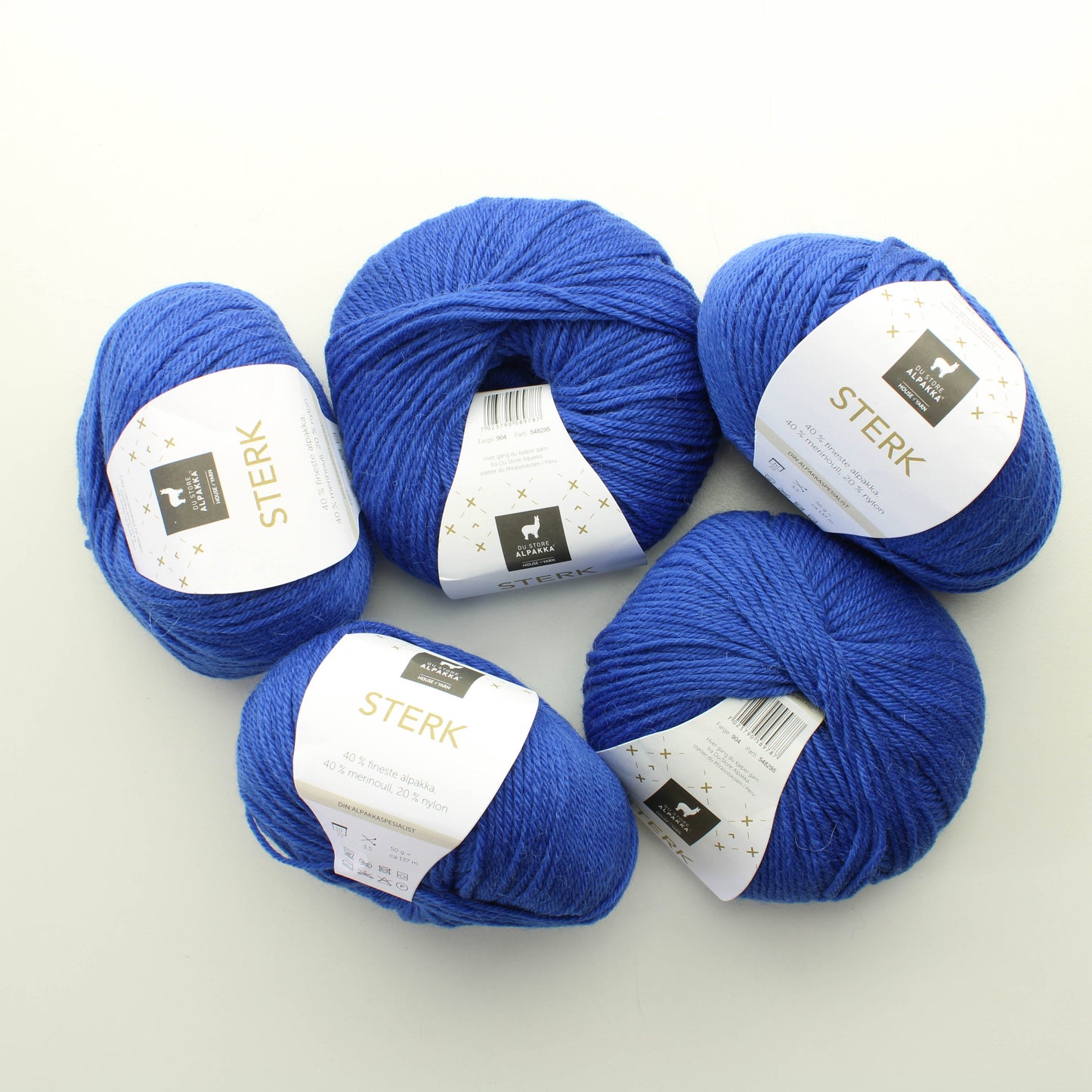 Du Store Alpakka Sterk - 904 Lankapussi 968 (250g)