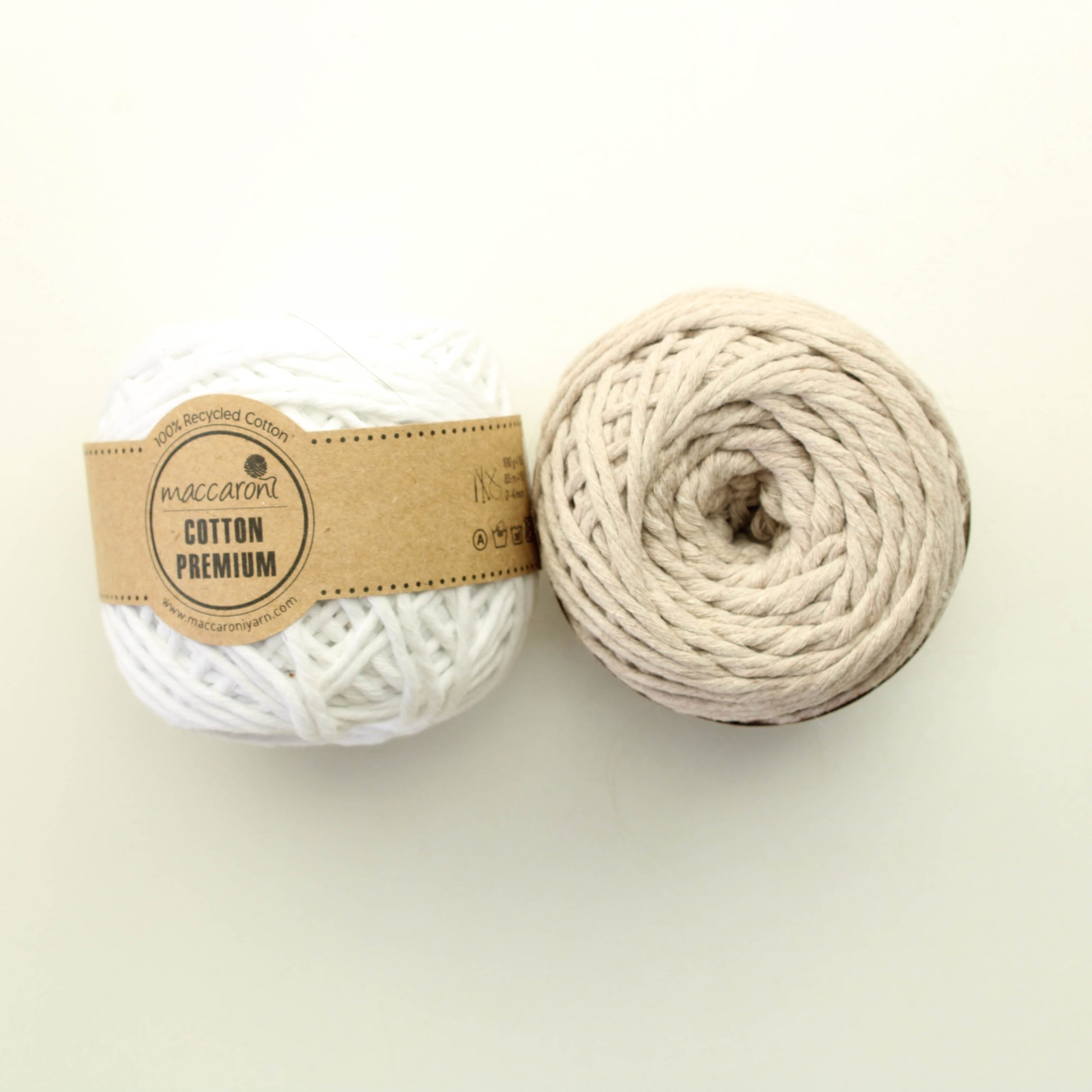 Maccaroni Cotton Premium kierrätyspuuvilla - Lankapussi 356 (200g) 