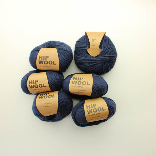 Hip Wool - Midnight Mood Blue Lankapussi 831-2 (300g)